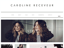 Tablet Screenshot of carolinereceveurandco.com